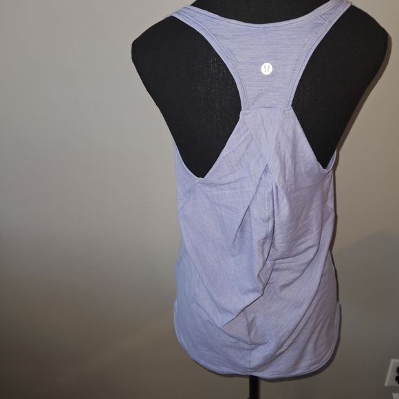 Lululemon womens size 10 tank top blue lilac - Picture 2 of 5